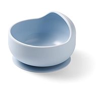 BabyOno Silicone with suction cup, blue - Children's Bowl
