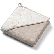 BabyOno terry with hood 100 × 100 cm, brown - Children's Bath Towel