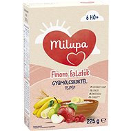 MILUPA Finom falatok gyümölcskoktél tejpép 6 hónapos kortól 225 g - Milk Porridge
