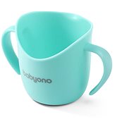 BabyOno Ergonomic training cup 120 ml, mint - Baby cup