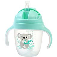 BabyOno Teaching cup with straw 240 ml, mint - Baby cup