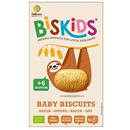 BELKORN Biskids Organic children's wholemeal oat biscuits without added sugar 120 g - Children's Cookies