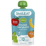 SMILEAT Organic fruit capsule peach, banana, apple and pear 100 g - Meal Pocket