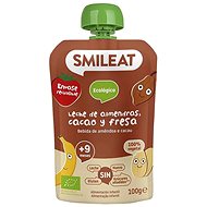 SMILEAT Organic capsule almond milk, apple, banana, strawberry, rice and cocoa 100 g - Meal Pocket