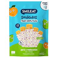 SMILEAT Organic 100% fruit ice cream for freezing pear & peach 5 pcs 250 g - Baby Food