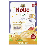 HOLLE Organic milk porridge with apple and biscuits 250 g - Milk Porridge