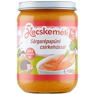 KECSKEMÉTI Sárgarépapüré csirkehússal 190 g - Baby Food