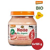 HOLLE Bio Demeter veal 6 × 125 g - Baby Food