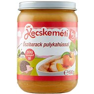 KECSKEMÉTI Őszibarack pulykahússal 190 g - Baby Food