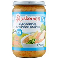 KECSKEMÉTI Vegyes zöldség pulykahússal és sajttal 220 g - Baby Food