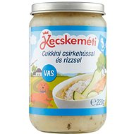 KECSKEMÉTI Cukkini csirkehússal és rizzsel 220 g - Baby Food