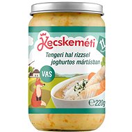 KECSKEMÉTI Tengeri hal rizzsel joghurtos mártásban 220 g - Baby Food