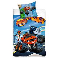 CARBOTEX Flamingo and Four Wheelers Truck Team 140 × 200 cm - Children's Bedding