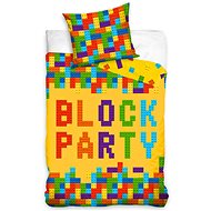 TIPTRADE Building Block Party 140 × 200 cm - Bed Linen
