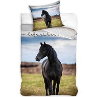 TIPTRADE Black mustang 140 × 200 cm - Bed Linen