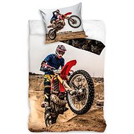 TIPTRADE Motocross FMX 140 × 200 cm - Children's Bedding