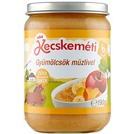 KECSKEMÉTI Banana-alma kétszersülttel 190 g - Baby Food