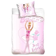 CARBOTEX Barbie Princess Ballerina 140 × 200 cm - Bed Linen