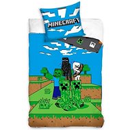 CARBOTEX Minecraft Mob Monsters 140 × 200 cm - Children's Bedding