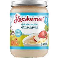 KECSKEMÉTI Alma-banana túrókrémmel 190 g - Baby Food