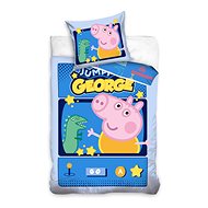 TIPTRADE Peppa Pig George Jumping Game 140 × 200 cm - Children's Bedding