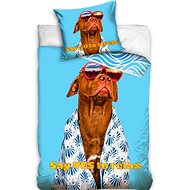 TIPTRADE Dog Pittbul Aloha 140 × 200 cm - Bed Linen