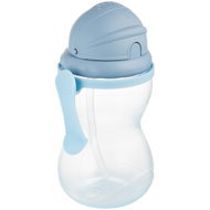 Canpol babies Sports bottle with straw 370 ml blue - Children's Water Bottle