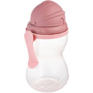 Canpol babies Sports bottle with straw 370 ml pink - Children's Water Bottle