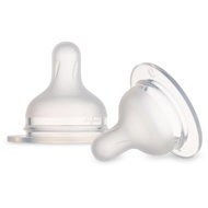 Canpol babies Silicone teat for S-Shape bottle 9m+ 2 pcs - Teat