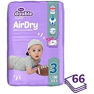 VIOLETA Double Care Air Dry size 3 (66 pcs) - Disposable Nappies