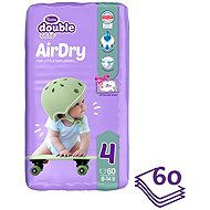 VIOLETA Double Care Air Dry size 4 (60 pcs) - Disposable Nappies