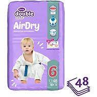 VIOLETA Double Care Air Dry size 6 (48 pcs) - Disposable Nappies