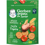GERBER Organic crackers with tomatoes 100 g - Crisps for Kids