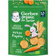 GERBER Organic carrot crackers 100 g - Crisps for Kids