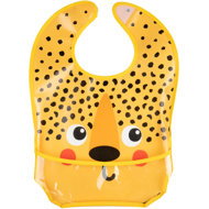 Canpol babies Plastic bib BabiesBoo Cheetah - Bib