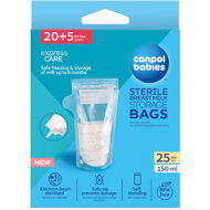 Canpol babies Sterile breast milk storage bags, 25 pcs - Sterilization pouches