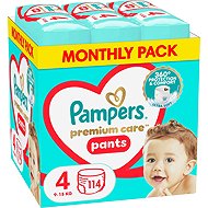 PAMPERS Premium Care Pants size 4 (114 pcs) - Nappies