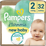 PAMPERS Harmony Nappies size 2 (32 pcs) - Disposable Nappies