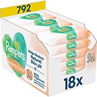 PAMPERS Harmony Protect & Care Baby 18×44 pcs - Wet Wipes
