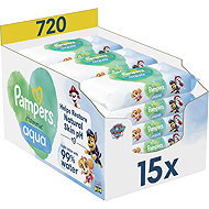 PAMPERS Harmony Aqua Baby 15×48 pcs - Wet Wipes