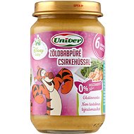 UNIVER zöldbabpüré csirkehússal 163 g - Baby Food
