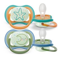 Philips AVENT Ultra Air Nighttime 18m+ neutral, 2pc - Baby Pacifier
