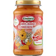 UNIVER körtés zöldséges pulykahús rizzsel 220 g - Baby Food