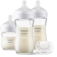 Philips AVENT SCD878/11 Newborn Natural Response Starter Set Glass - Baby Bottle