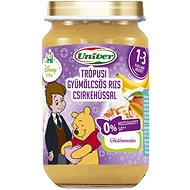 UNIVER trópusi gyümölcsös rizs csirkehússal 220 g - Baby Food
