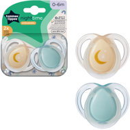 Tommee Tippee Night Time 0-6m, 2 pcs - Baby Pacifier