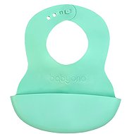 BabyOno bib with pocket mint - Bib