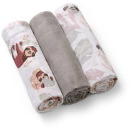 BabyOno Muslin nappies grey 3 pcs - Cloth Nappies