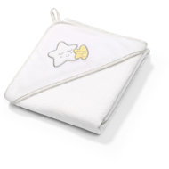 BabyOno Terry towel 85 × 85 cm, white - Children's Bath Towel