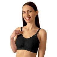 BabyOno Breastfeeding bra size. D70-75, black - Nursing Bra